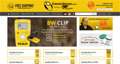 Desktop Screenshot of canarysense.com